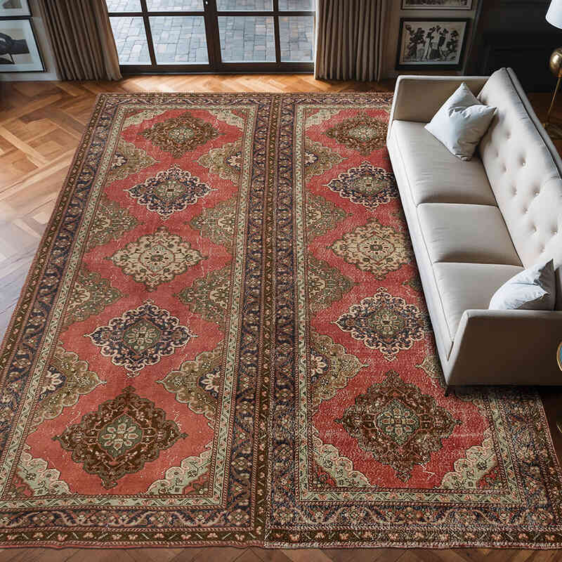 El Dokuma Vintage Hali - 285 cm x 400 cm - K0076991