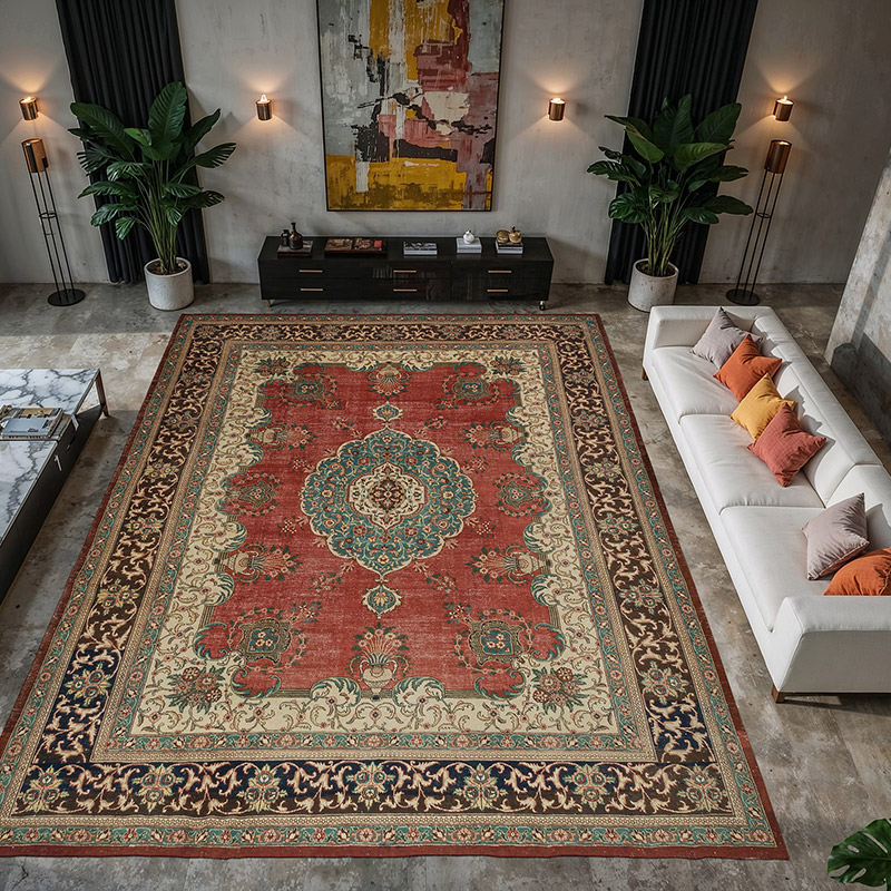 Vintage Hand-Knotted Oriental Rug - 11' 2" x 14' 8" (134" x 176") - K0076995
