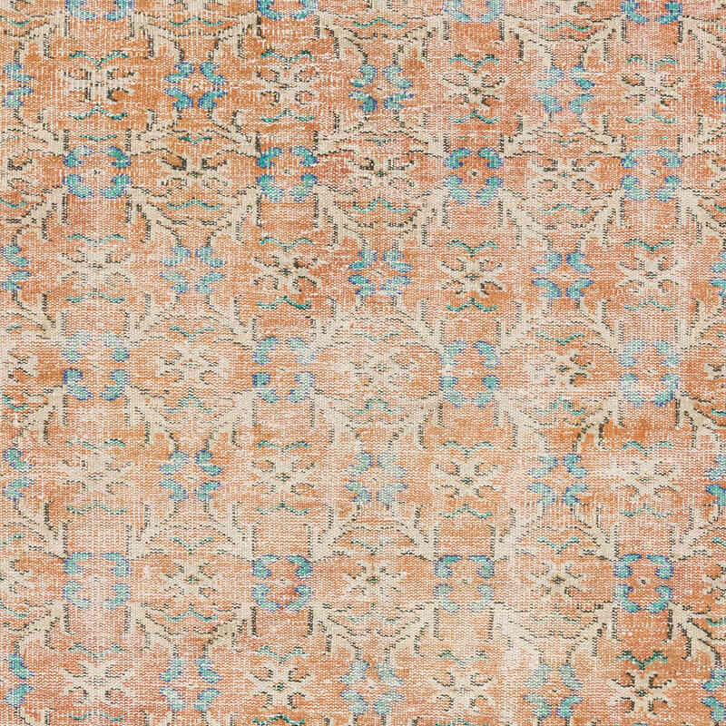 Alfombra Vintage Turca Anudada a Mano - 170 cm x 275 cm - K0076996