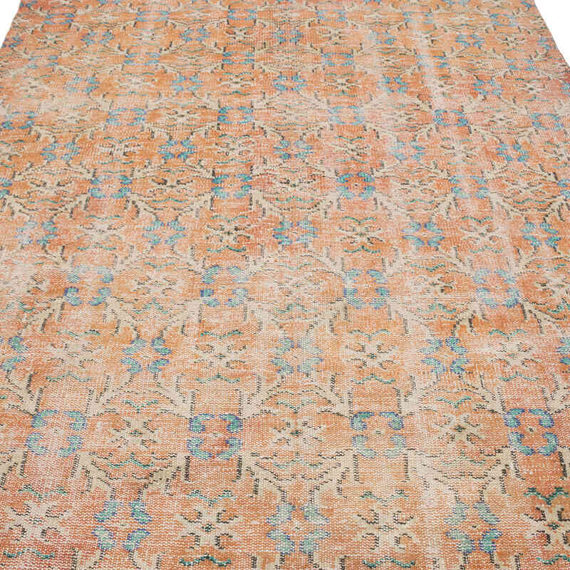 Alfombra Vintage Turca Anudada a Mano - 170 cm x 275 cm - K0076996