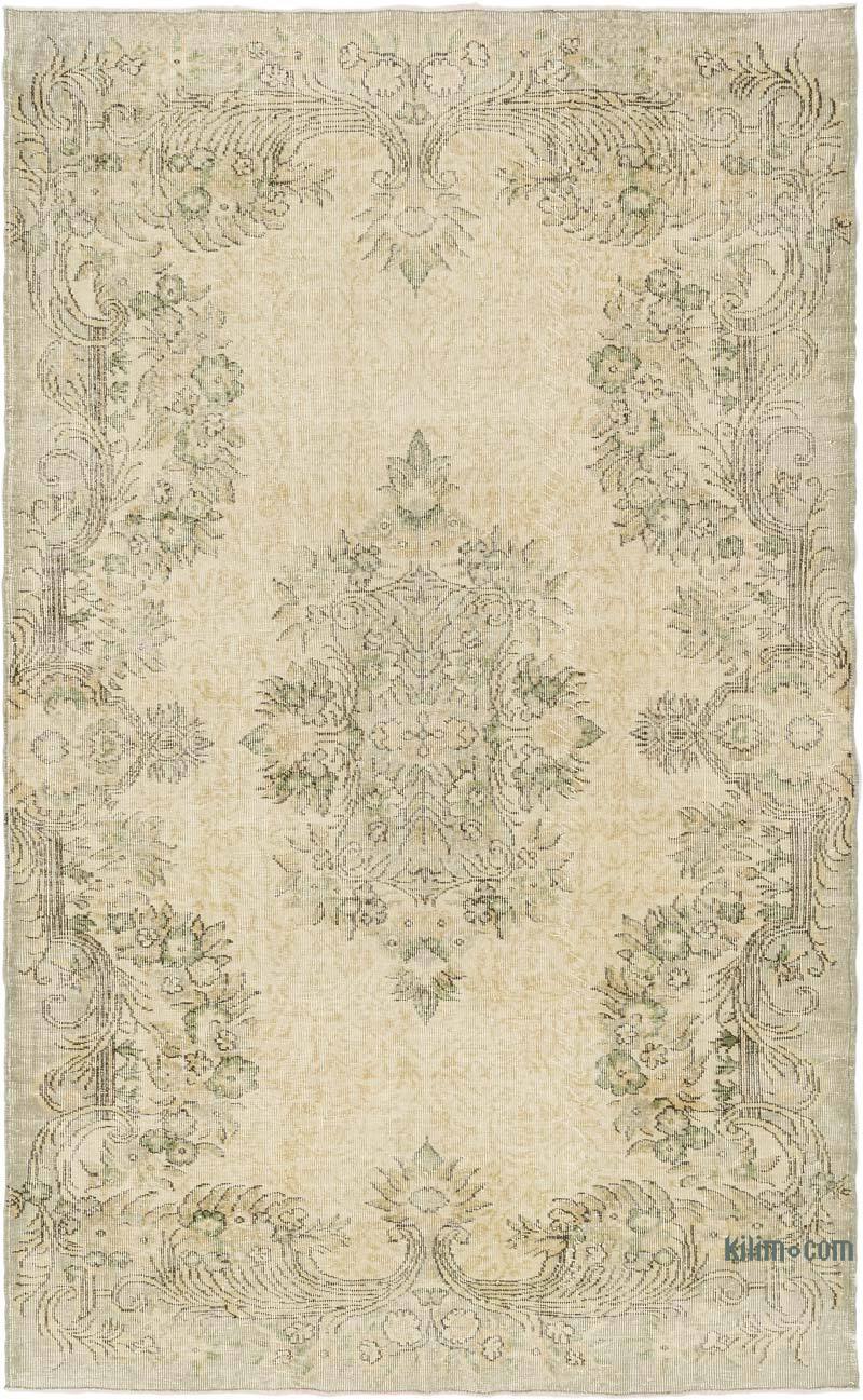 Vintage Turkish Hand-Knotted Rug - 5' 9" x 9' 2" (69" x 110") - K0076998