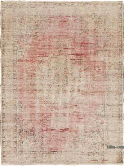 Vintage Turkish Hand-Knotted Rug - 5' 11" x 7' 11" (71" x 95")