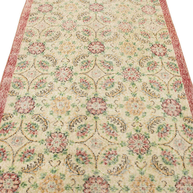 Vintage Turkish Hand-Knotted Rug - 3' 8" x 6' 8" (44" x 80") - K0077001
