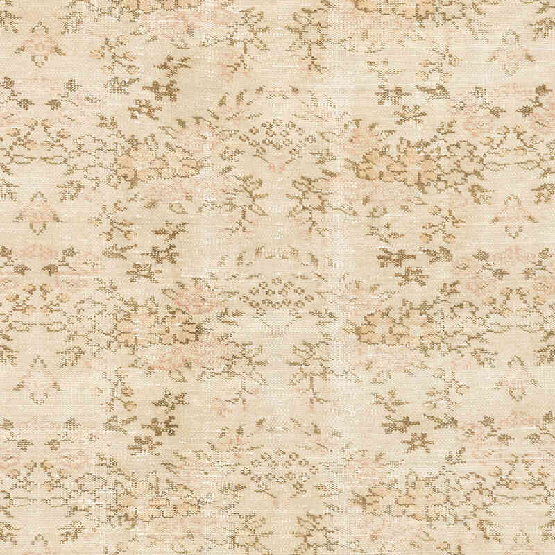 Vintage Turkish Hand-Knotted Rug - 5' 5" x 8' 11" (65" x 107") - K0077004
