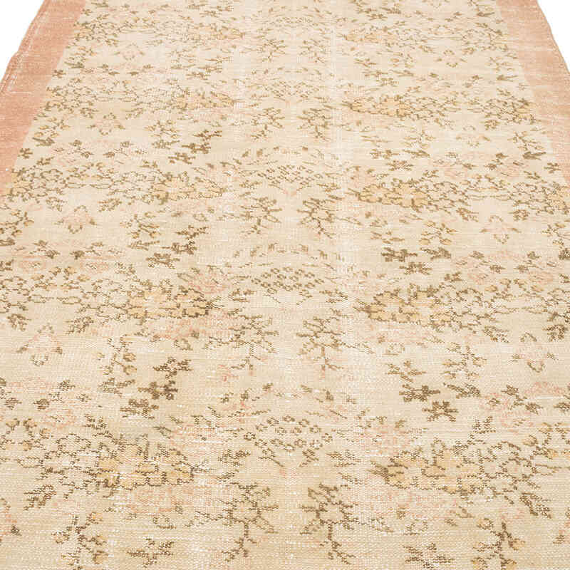 Vintage Turkish Hand-Knotted Rug - 5' 5" x 8' 11" (65" x 107") - K0077004