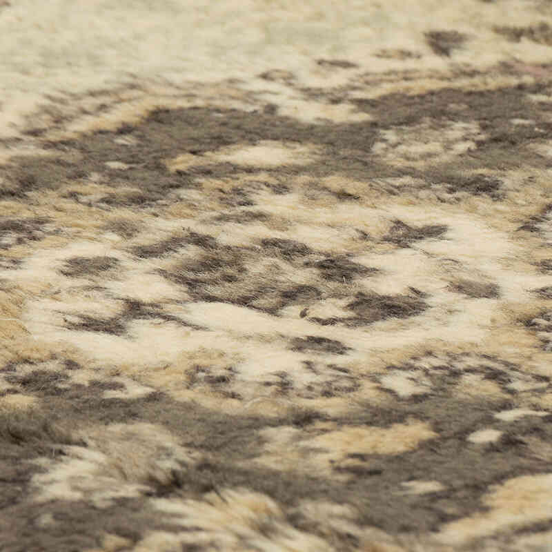Alfombra Vintage Turca Anudada a Mano - 118 cm x 225 cm - K0077012