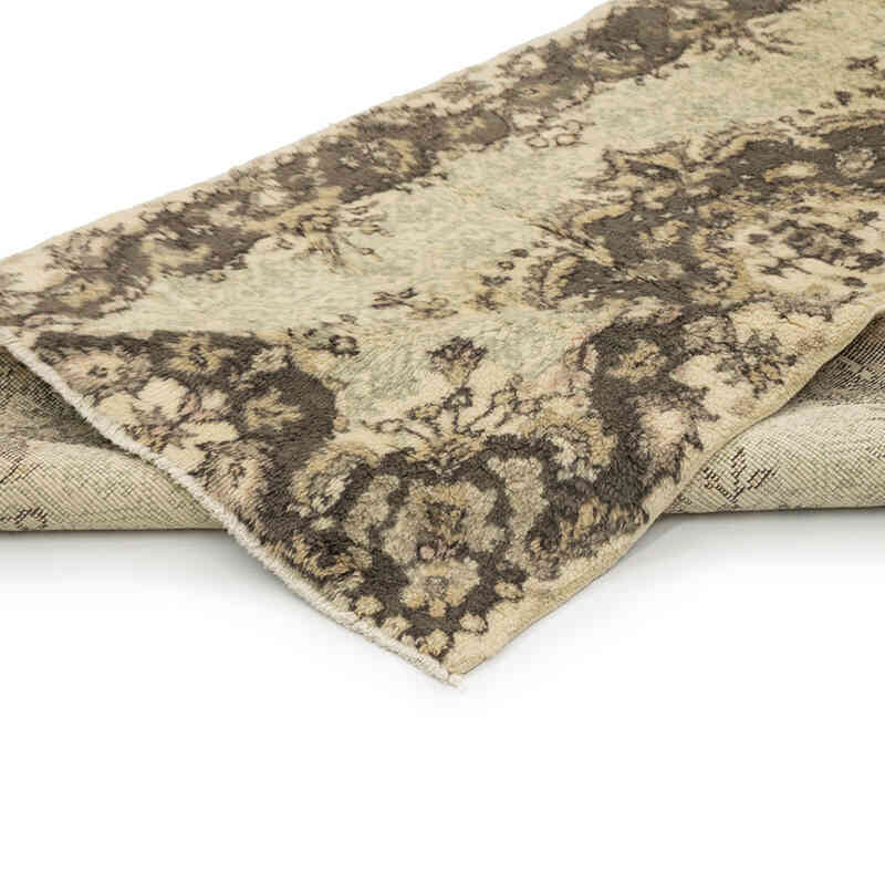 Alfombra Vintage Turca Anudada a Mano - 118 cm x 225 cm - K0077012