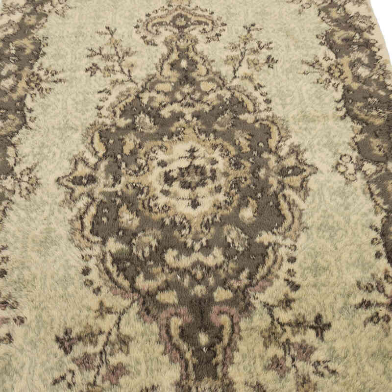 Alfombra Vintage Turca Anudada a Mano - 118 cm x 225 cm - K0077012