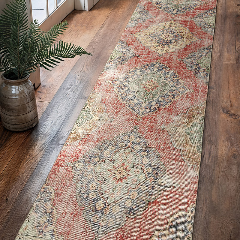 Vintage Anadolu Yolluk - 93 cm x 405 cm - K0077013