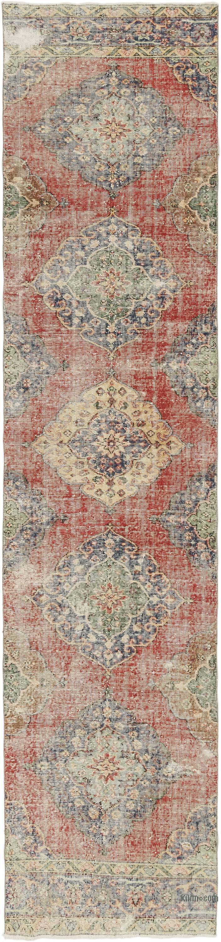 Vintage Anadolu Yolluk - 93 cm x 405 cm - K0077013