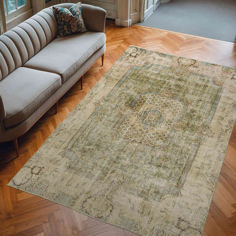 El Dokuma Vintage Hali - 198 cm x 300 cm - K0077016
