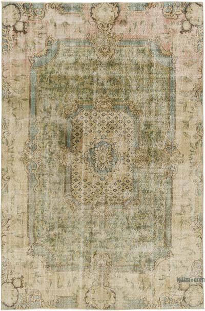 Alfombra Vintage Turca Anudada a Mano - 198 cm x 300 cm