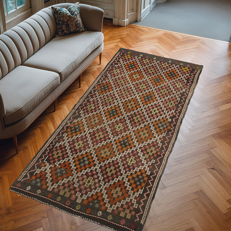 Vintage Anadolu Cicim - 147 cm x 318 cm - K0077024