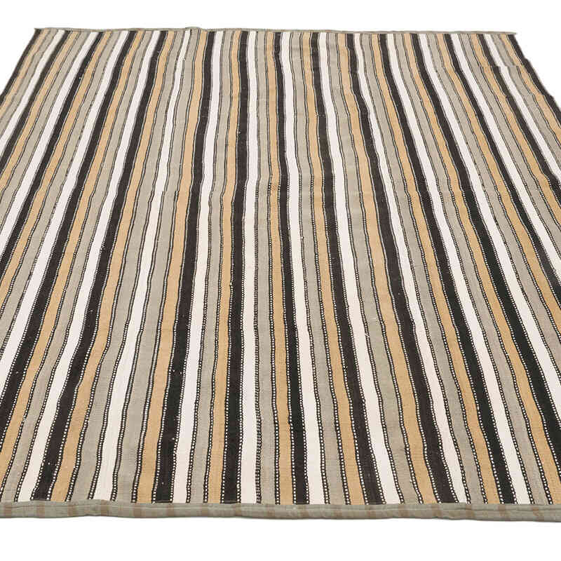 Vintage Anatolian Flatweave - 5' 4" x 7' 1" (64" x 85") - K0077026