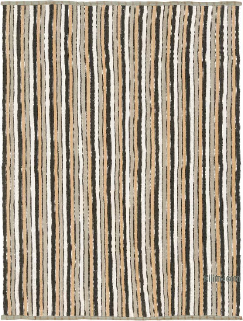 Vintage Anatolian Flatweave - 5' 4" x 7' 1" (64" x 85") - K0077026
