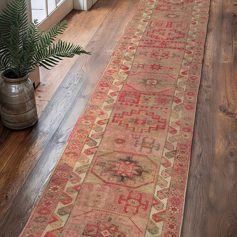 Vintage Anadolu Yolluk - 86 cm x 403 cm - K0077034