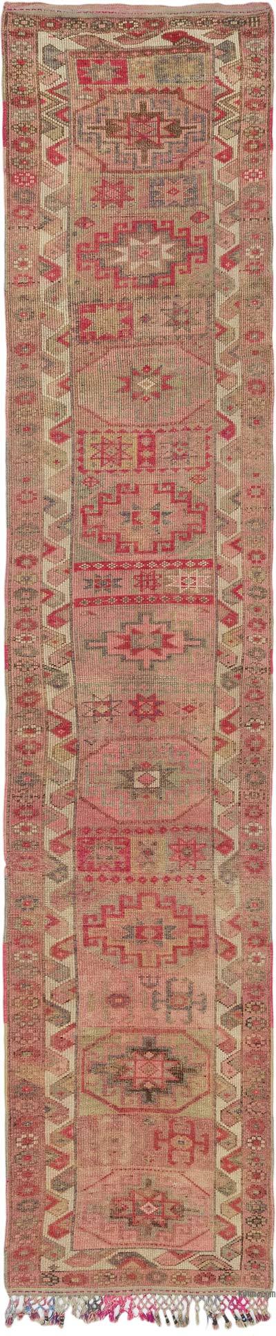 Alfombra Vintage de pasillo - 86 cm x 403 cm