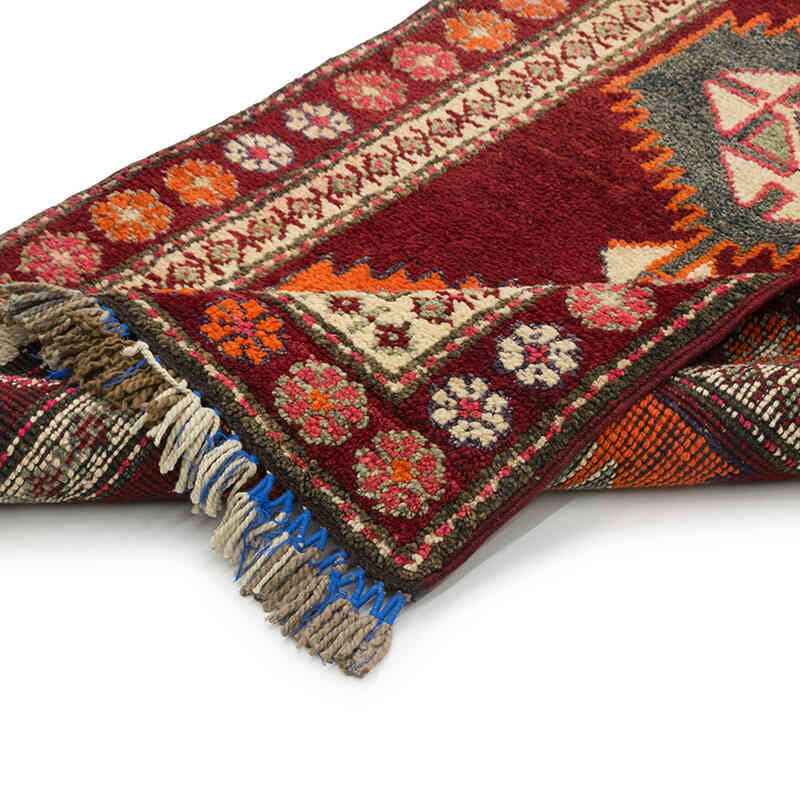 Vintage Anadolu Yolluk - 80 cm x 370 cm - K0077035