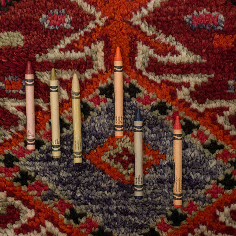 Alfombra Vintage de pasillo - 82 cm x 360 cm - K0077036