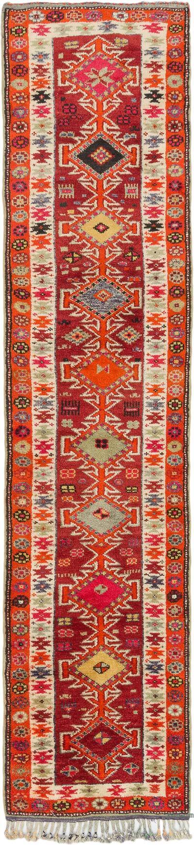 Alfombra Vintage de pasillo - 82 cm x 360 cm