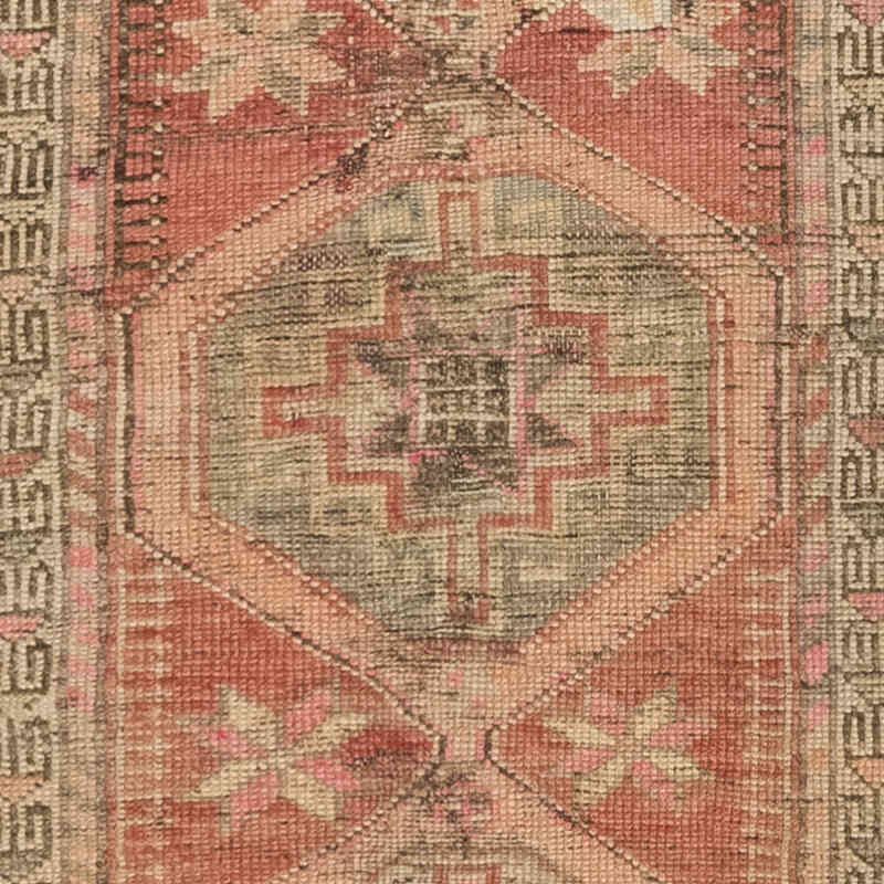 Vintage Tribal Runner Rug - 2' 6" x 11' 10" (30" x 142") - K0077037
