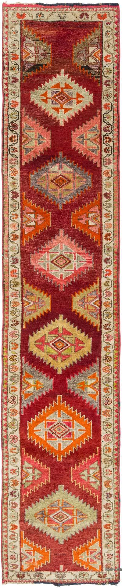 Alfombra Vintage de pasillo - 86 cm x 414 cm