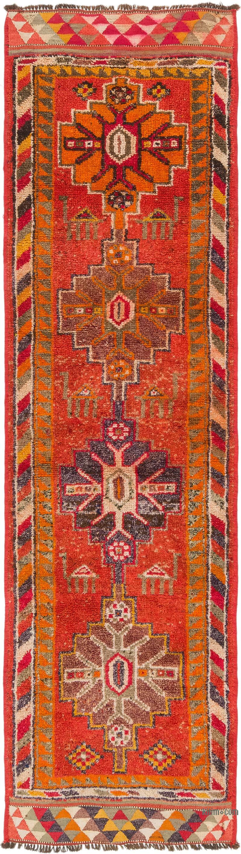 Vintage Anadolu Yolluk - 85 cm x 311 cm - K0077040