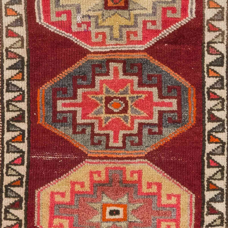 Alfombra Vintage de pasillo - 90 cm x 337 cm - K0077041