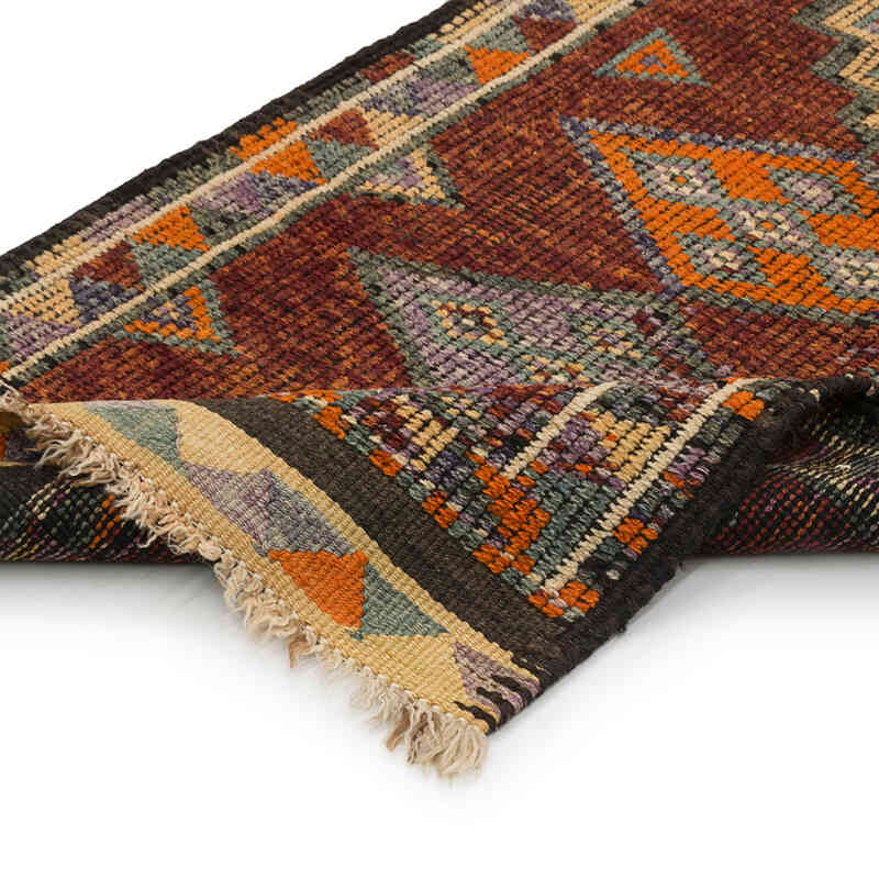 Vintage Tribal Runner Rug - 2' 9" x 12' 6" (33" x 150") - K0077042