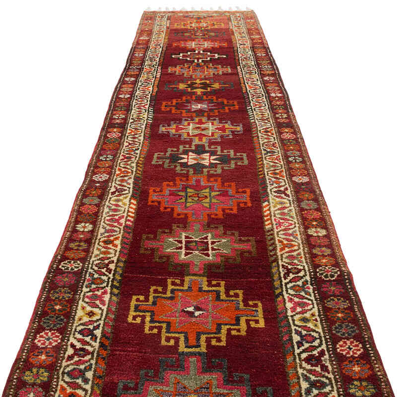 Vintage Anadolu Yolluk - 90 cm x 407 cm - K0077043