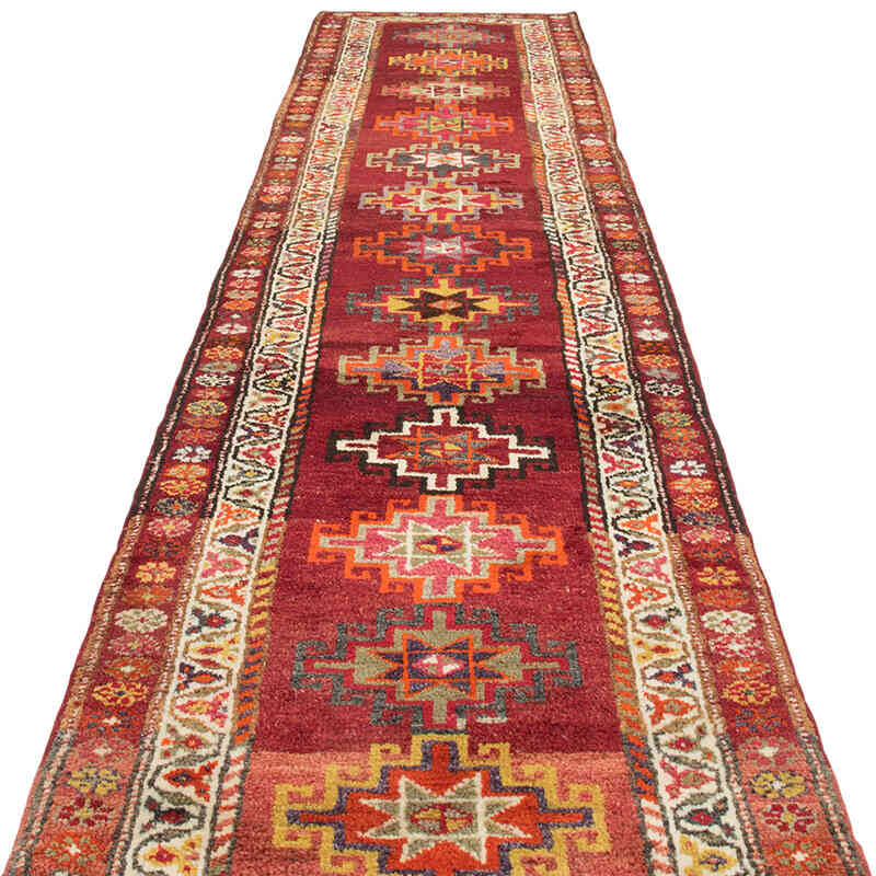 Vintage Anadolu Yolluk - 90 cm x 407 cm - K0077043