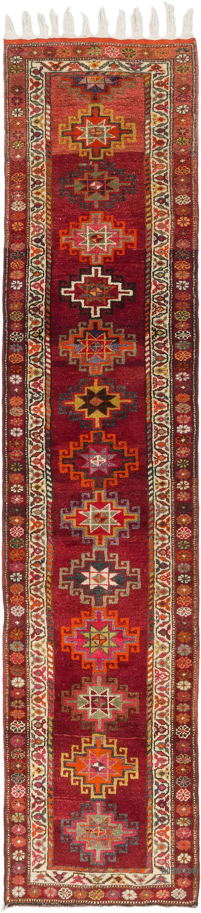 Vintage Anadolu Yolluk - 90 cm x 407 cm - K0077043