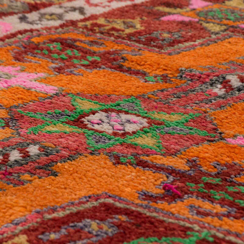 Vintage Tribal Runner Rug - 2' 10" x 12' 4" (34" x 148") - K0077045