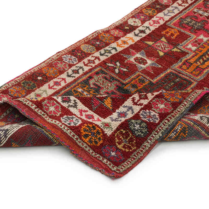 Vintage Tribal Runner Rug - 2' 10" x 12' 4" (34" x 148") - K0077045