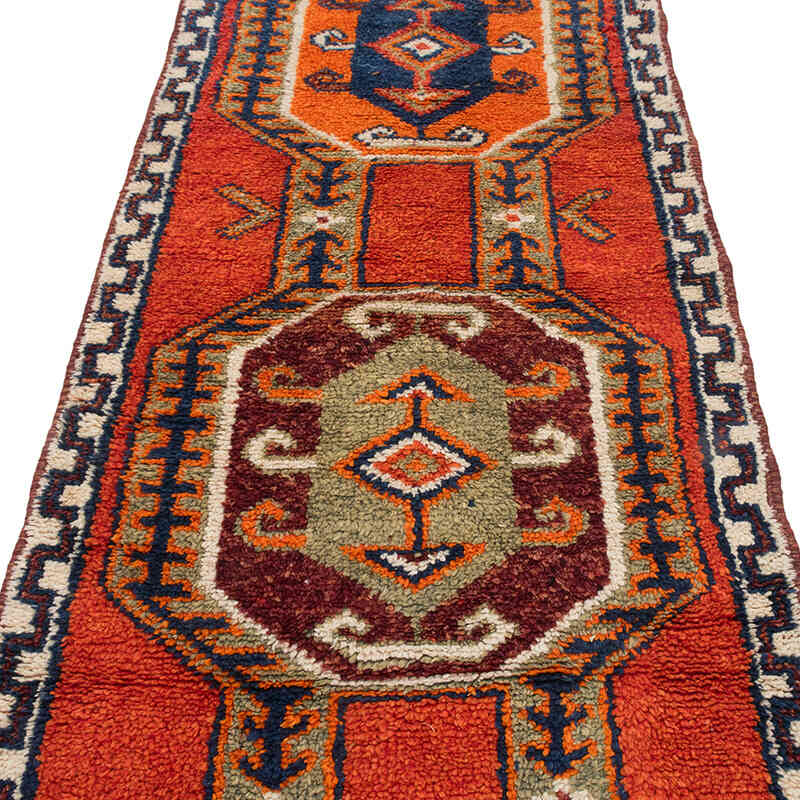 Alfombra Vintage de pasillo - 94 cm x 325 cm - K0077046