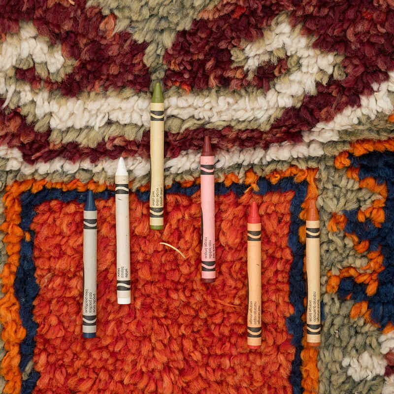 Alfombra Vintage de pasillo - 94 cm x 325 cm - K0077046