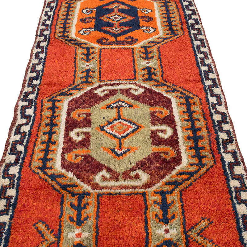Alfombra Vintage de pasillo - 94 cm x 325 cm - K0077046