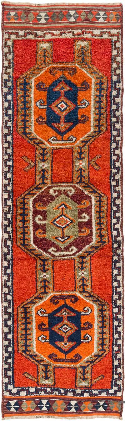 Alfombra Vintage de pasillo - 94 cm x 325 cm