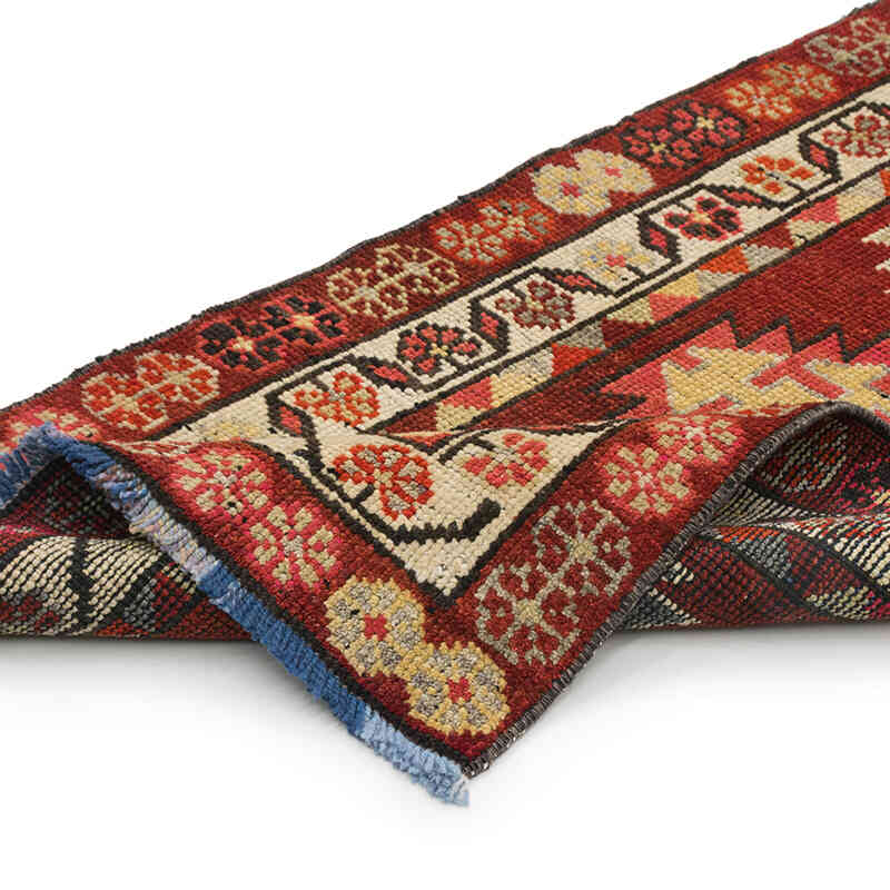 Alfombra Vintage de pasillo - 74 cm x 393 cm - K0077048