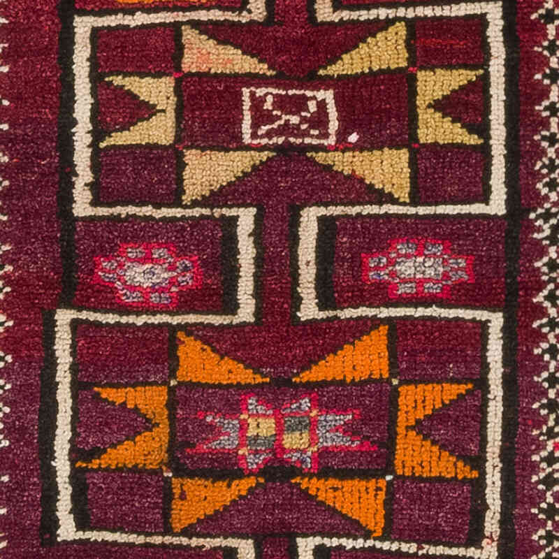 Alfombra Vintage de pasillo - 102 cm x 337 cm - K0077049