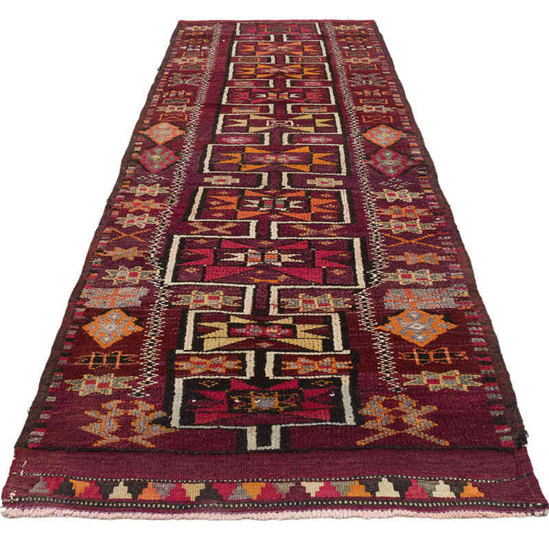 Alfombra Vintage de pasillo - 102 cm x 337 cm - K0077049