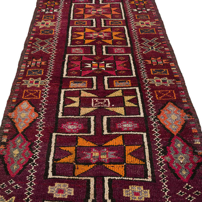 Alfombra Vintage de pasillo - 102 cm x 337 cm - K0077049