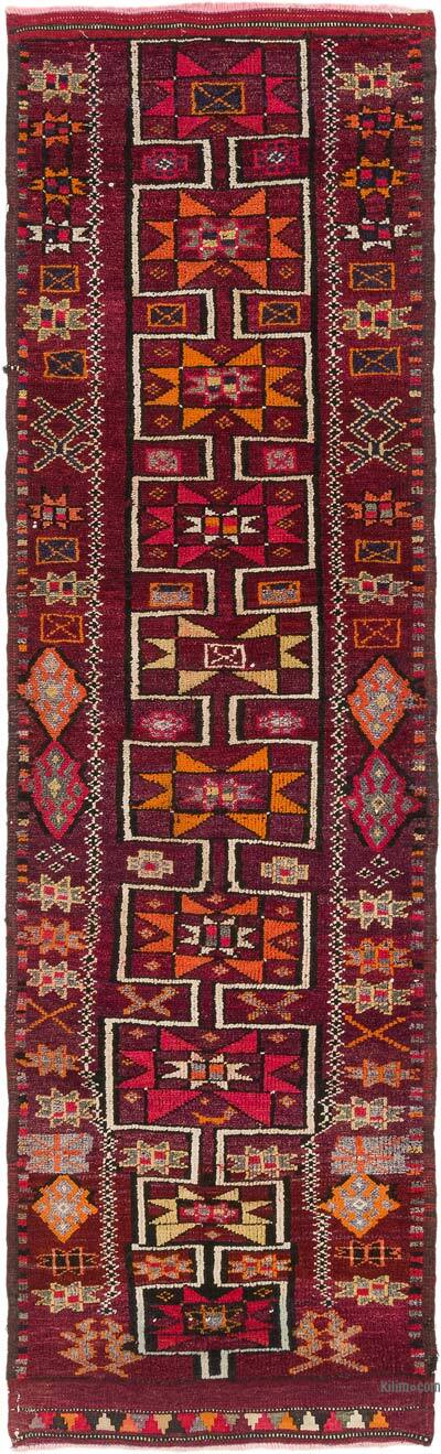 Vintage Tribal Runner Rug - 3' 4" x 11' 1" (40" x 133")