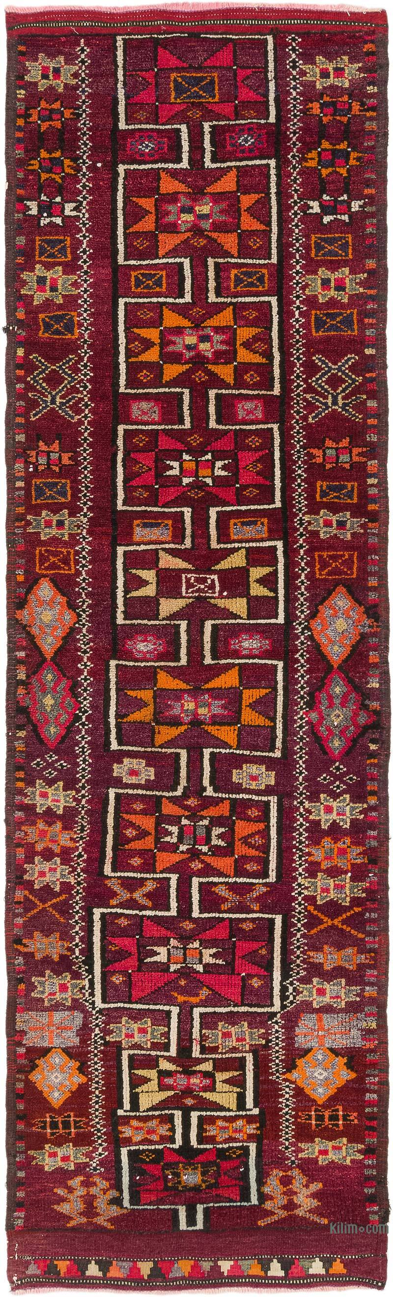 Alfombra Vintage de pasillo - 102 cm x 337 cm - K0077049
