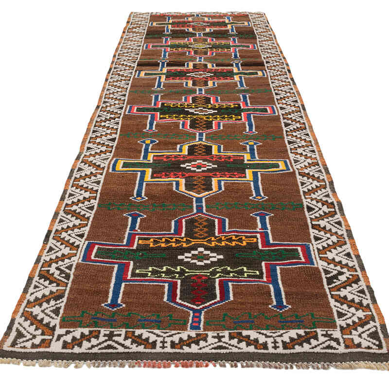 Alfombra Vintage de pasillo - 93 cm x 326 cm - K0077050