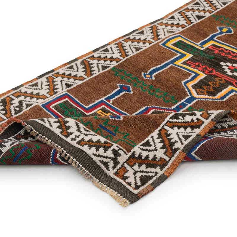 Alfombra Vintage de pasillo - 93 cm x 326 cm - K0077050