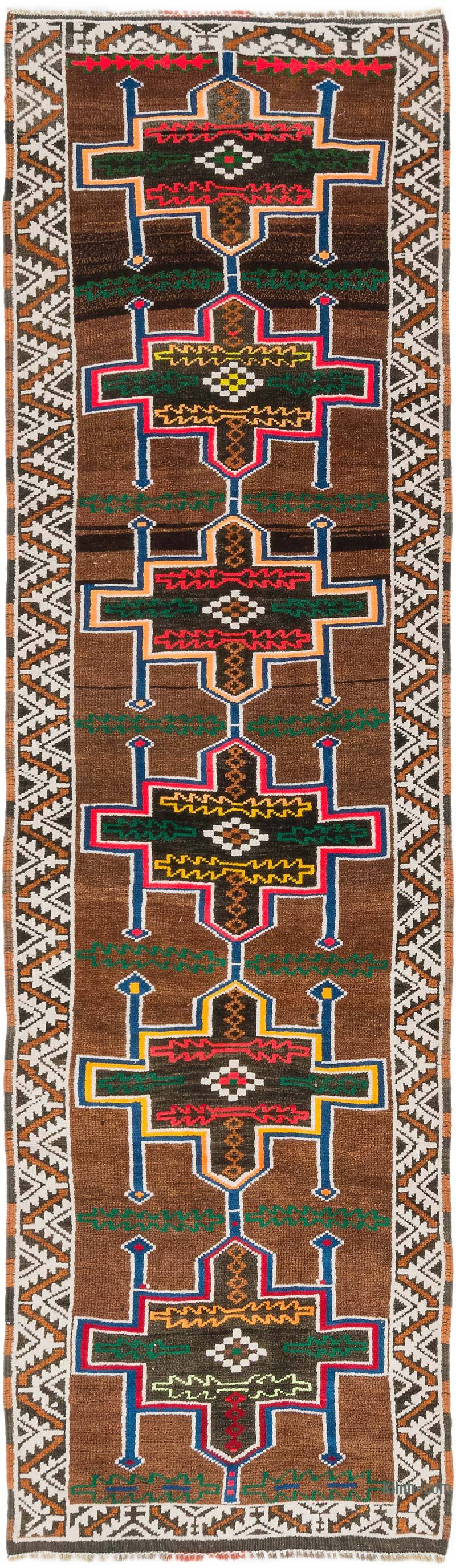 Alfombra Vintage de pasillo - 93 cm x 326 cm - K0077050