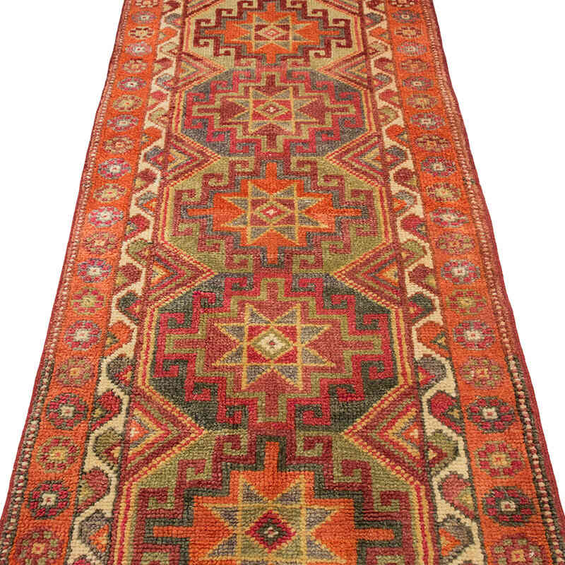 Vintage Anadolu Yolluk - 85 cm x 337 cm - K0077052