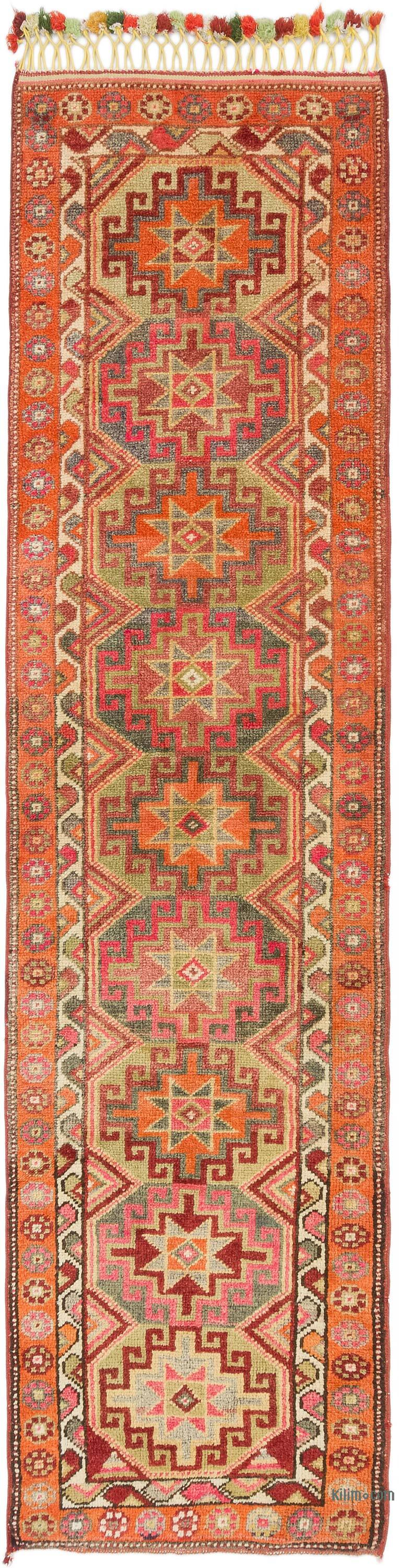 Vintage Anadolu Yolluk - 85 cm x 337 cm - K0077052
