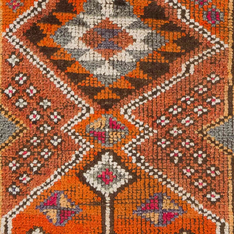 Vintage Anadolu Yolluk - 88 cm x 407 cm - K0077053